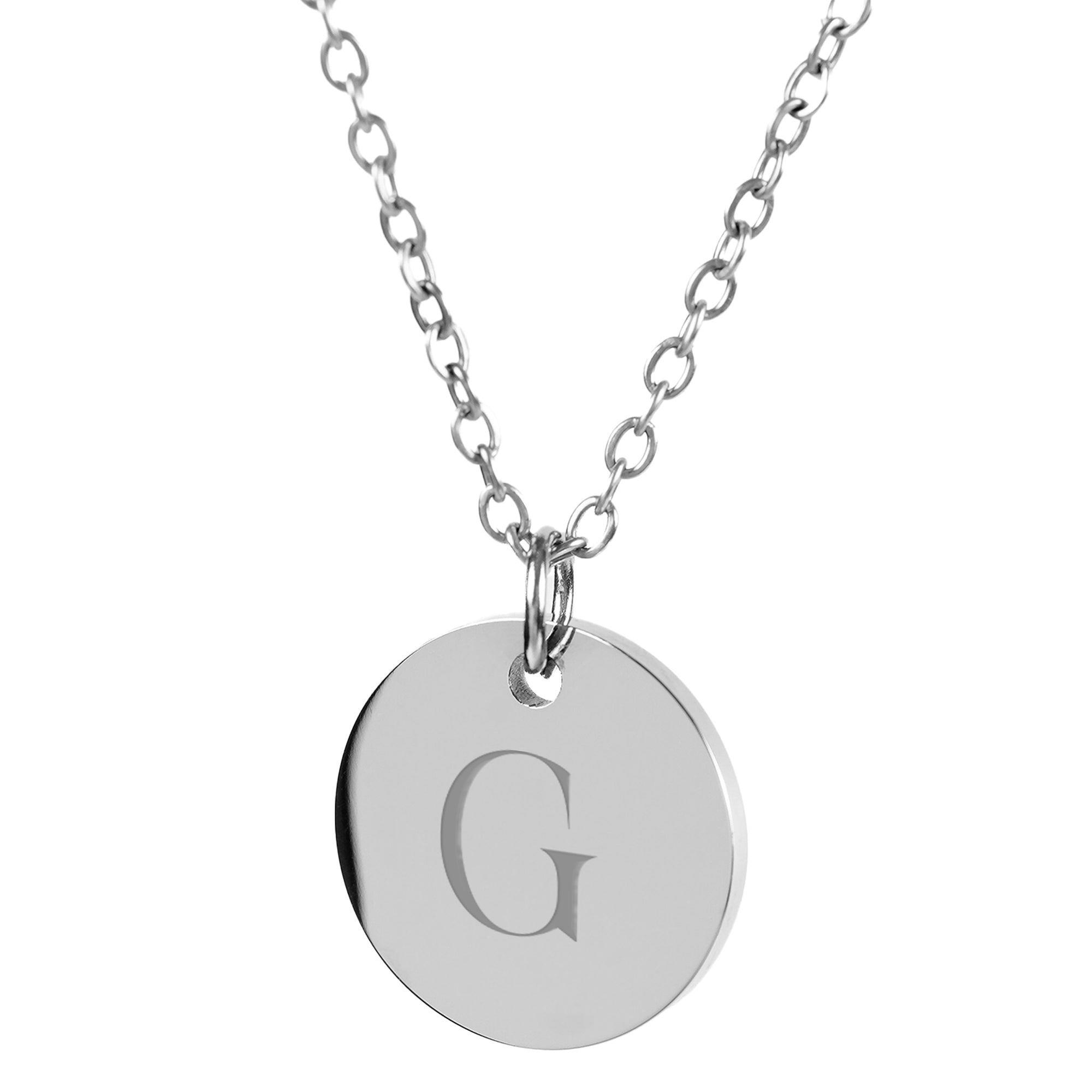 ELAINE – Ovale Kette mit 2 Initialen | Jetzt gravieren | Aurelyn