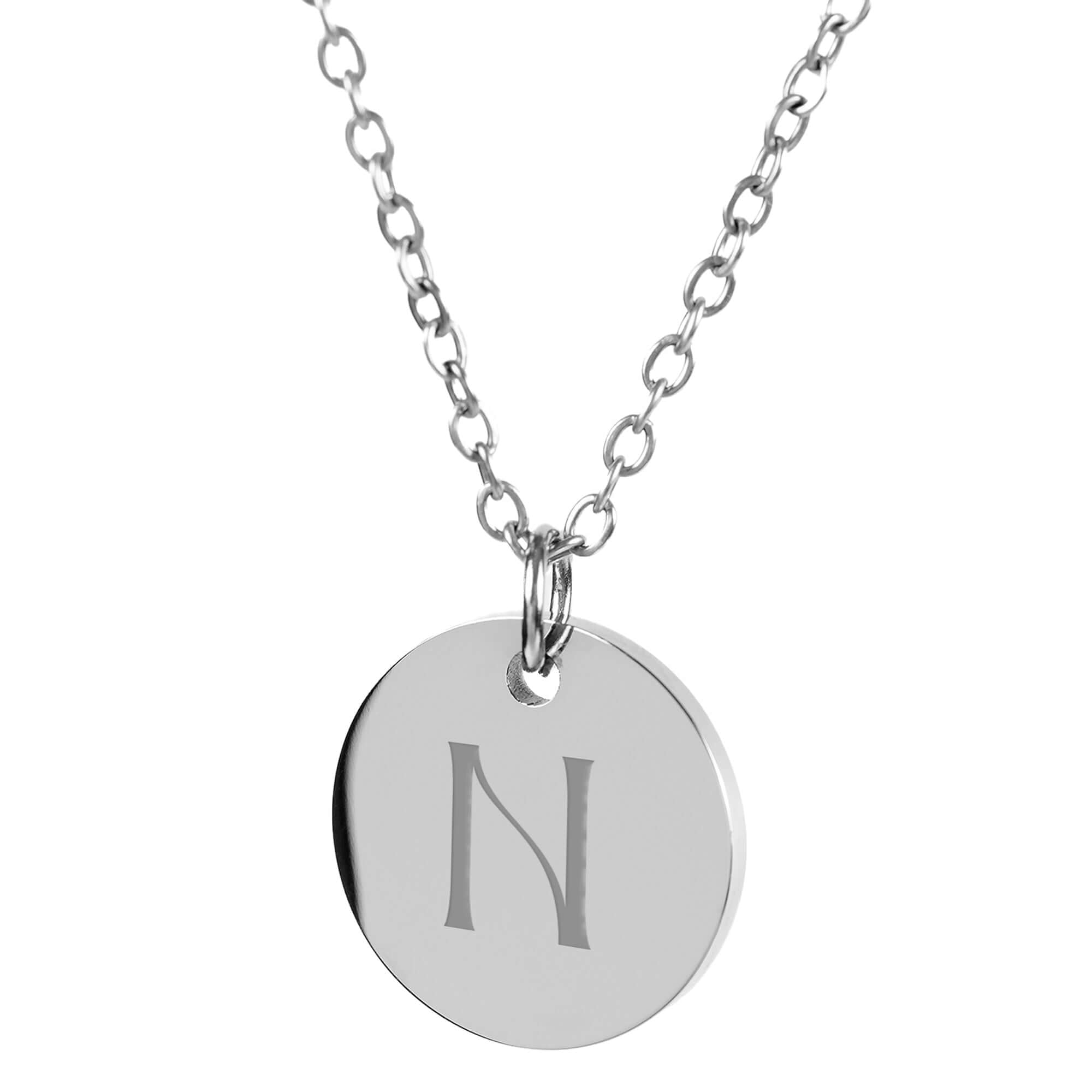 ELAINE – Ovale Kette mit 2 Initialen | Jetzt gravieren | Aurelyn